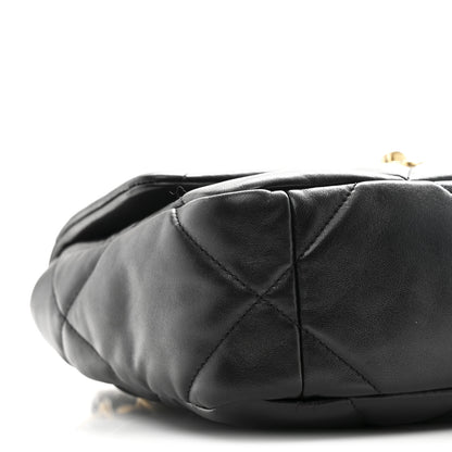 Chanel Lambskin Quilted Medium Chanel 19 Flap Black 9 of 11