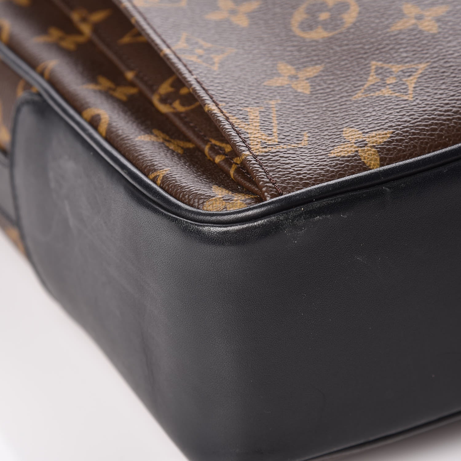 Louis Vuitton Monogram Macassar Soft Briefcase 8 of 22
