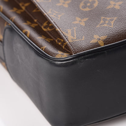 Louis Vuitton Monogram Macassar Soft Briefcase 8 of 22
