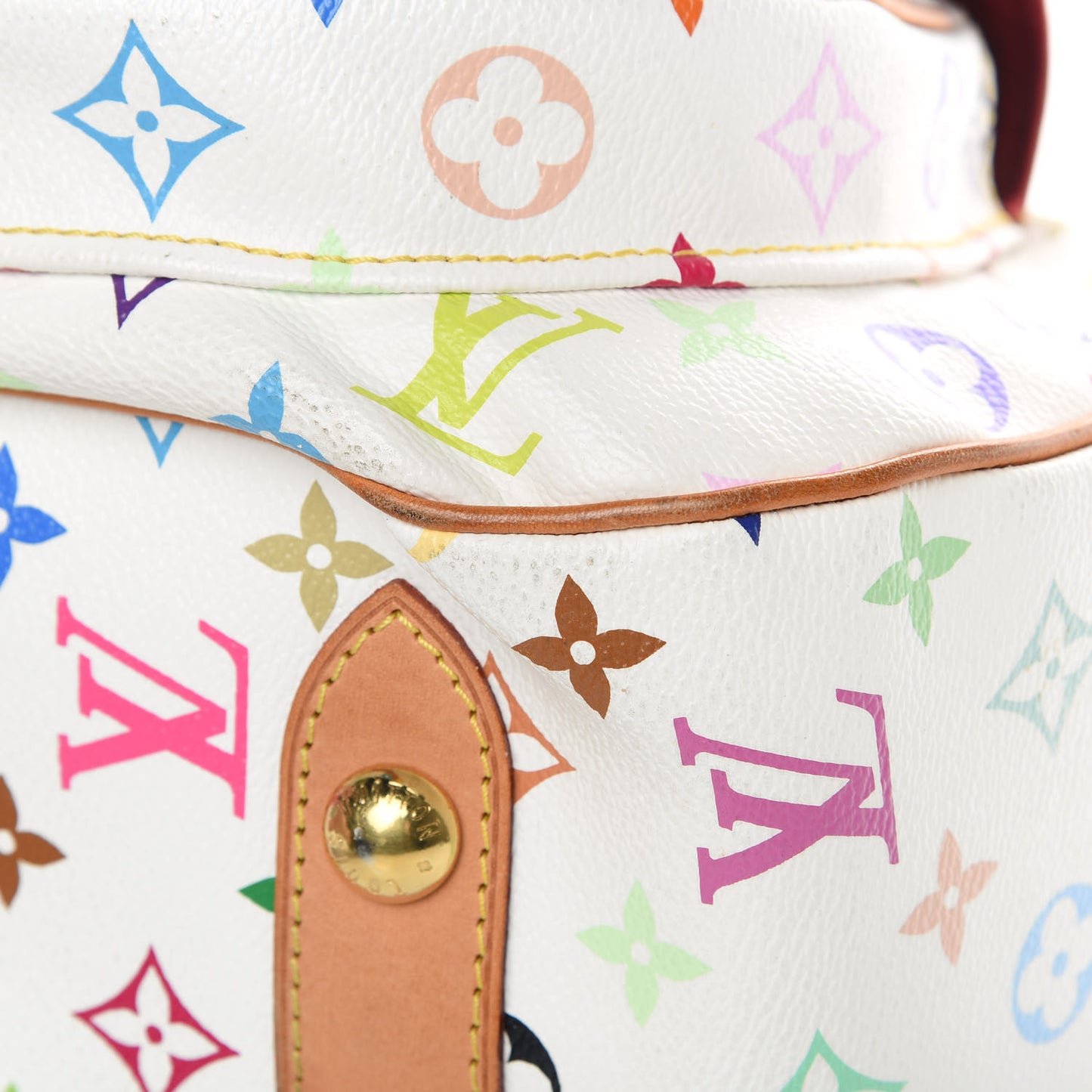 Monogram Multicolor Rita White