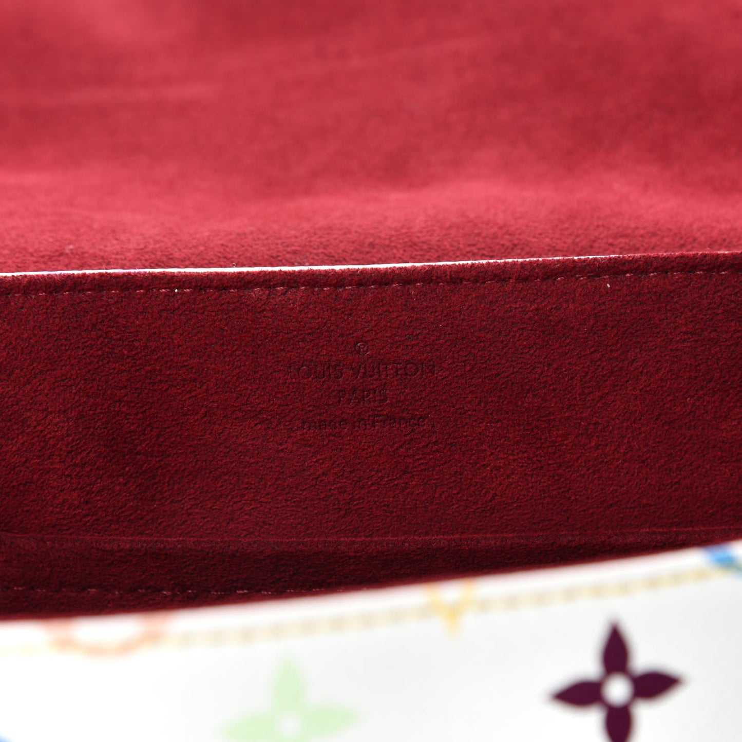 Monogram Multicolor Beverly MM White