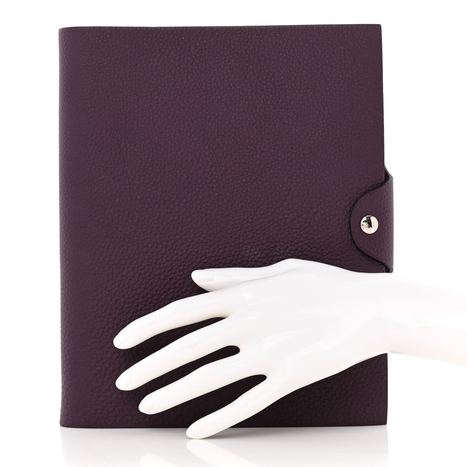 Hermes Togo Ulysse MM Notebook Cover Anemone 2 of 10