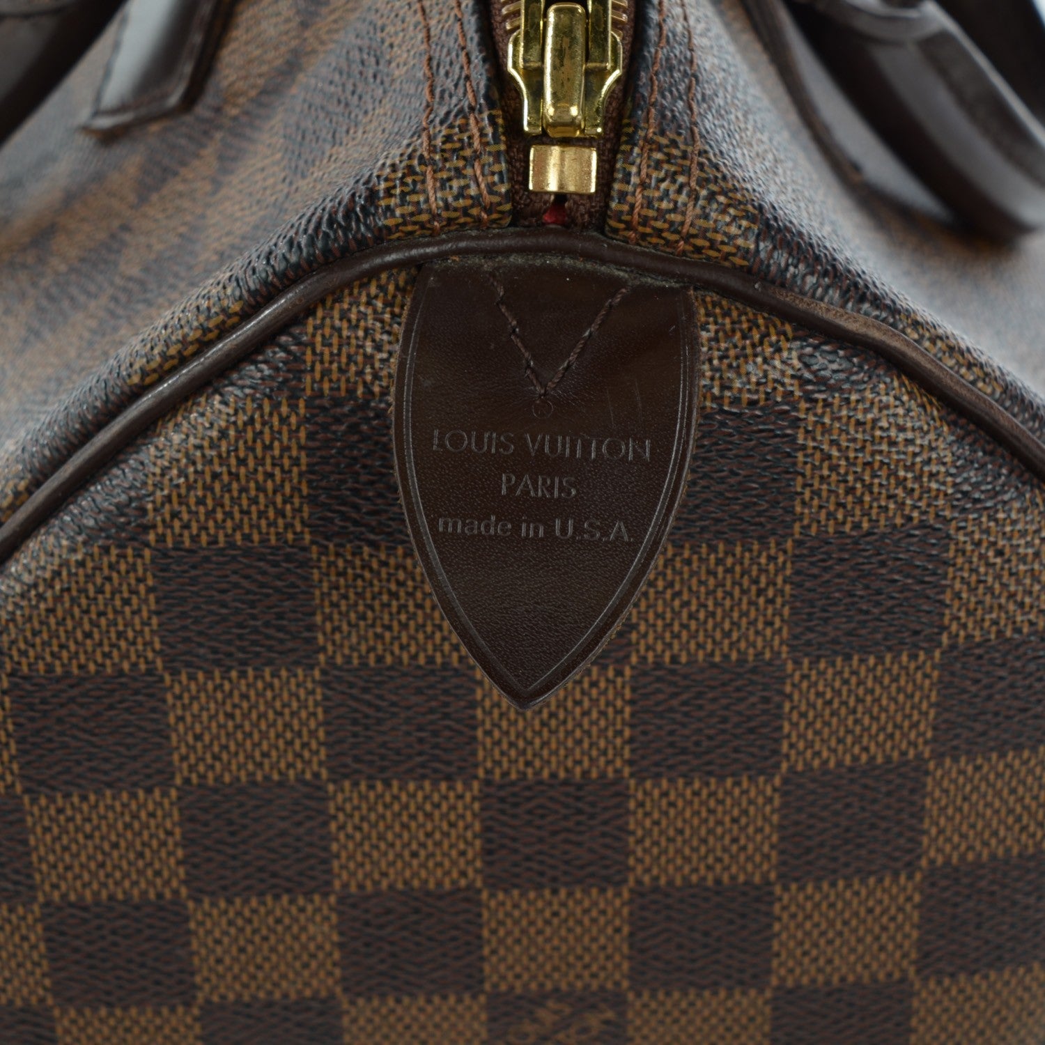 Louis Vuitton Damier Ebene Speedy 30 13 of 14