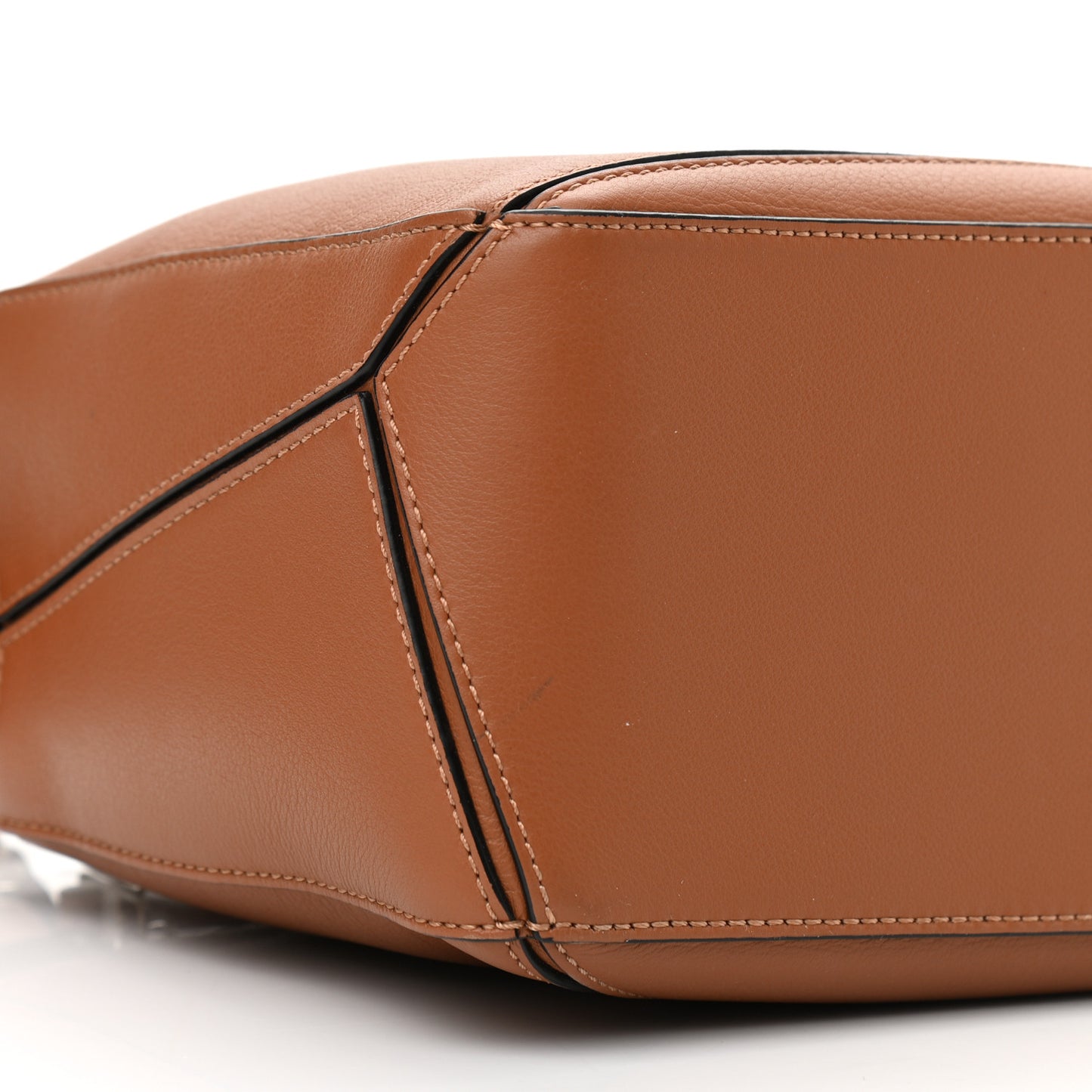 Calfskin Small Puzzle Bag Tan