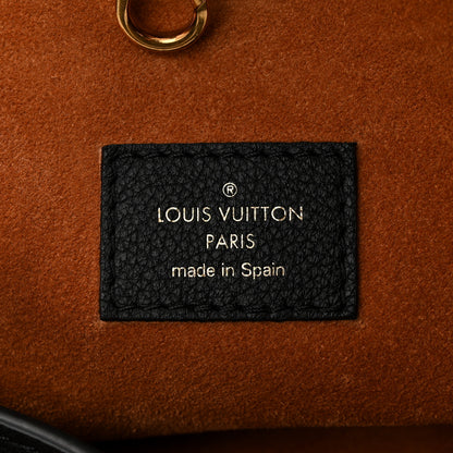 Louis Vuitton Grained Calfskin Low Key Hobo MM Black 8 of 9