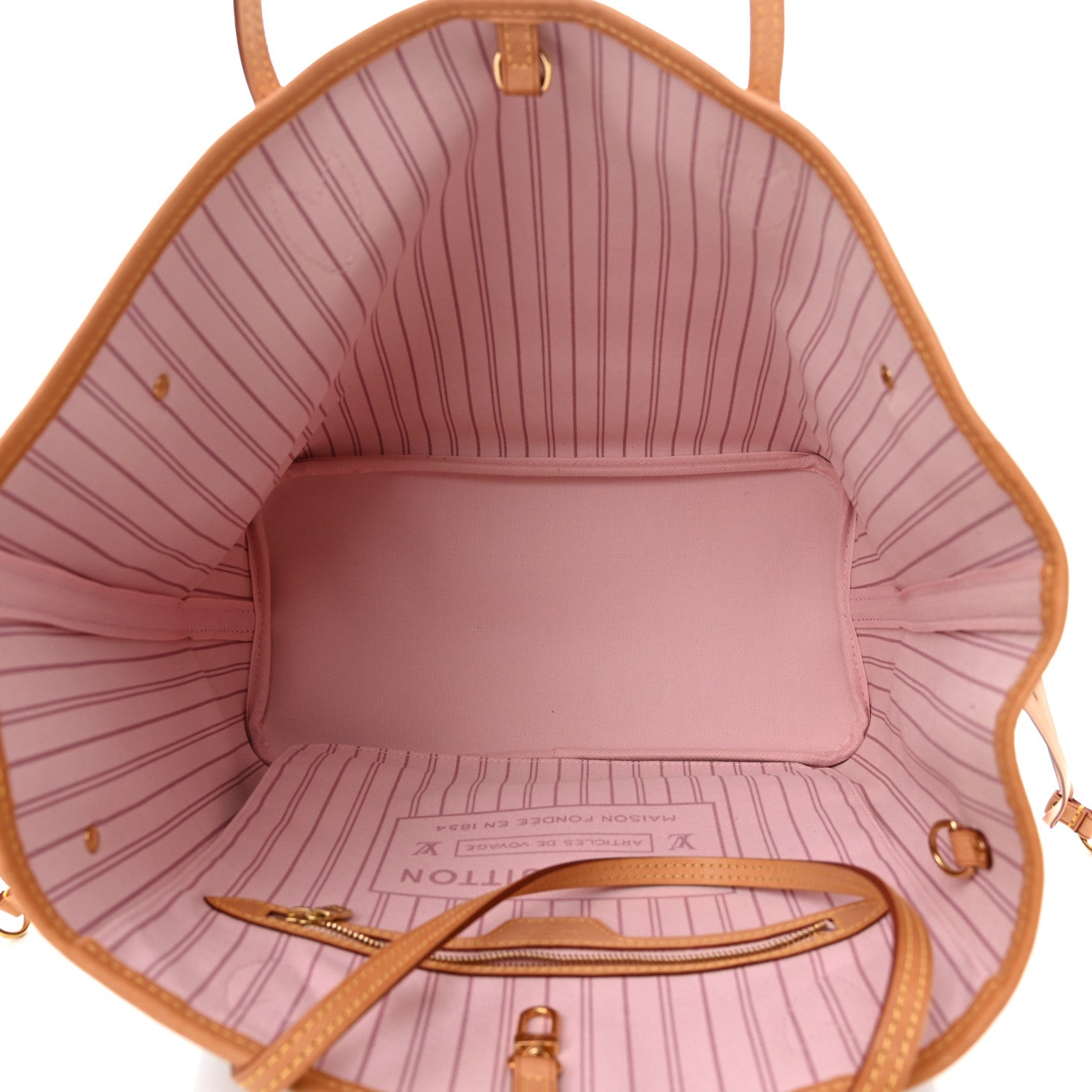Louis Vuitton Monogram Maui V Neverfull MM Rose Ballerine 5 of 10