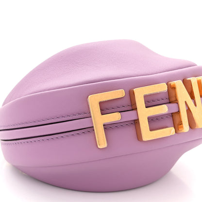 Fendi Vitello Grace New Matte Nano Fendigraphy Hobo Charm Agapanto 9 of 10