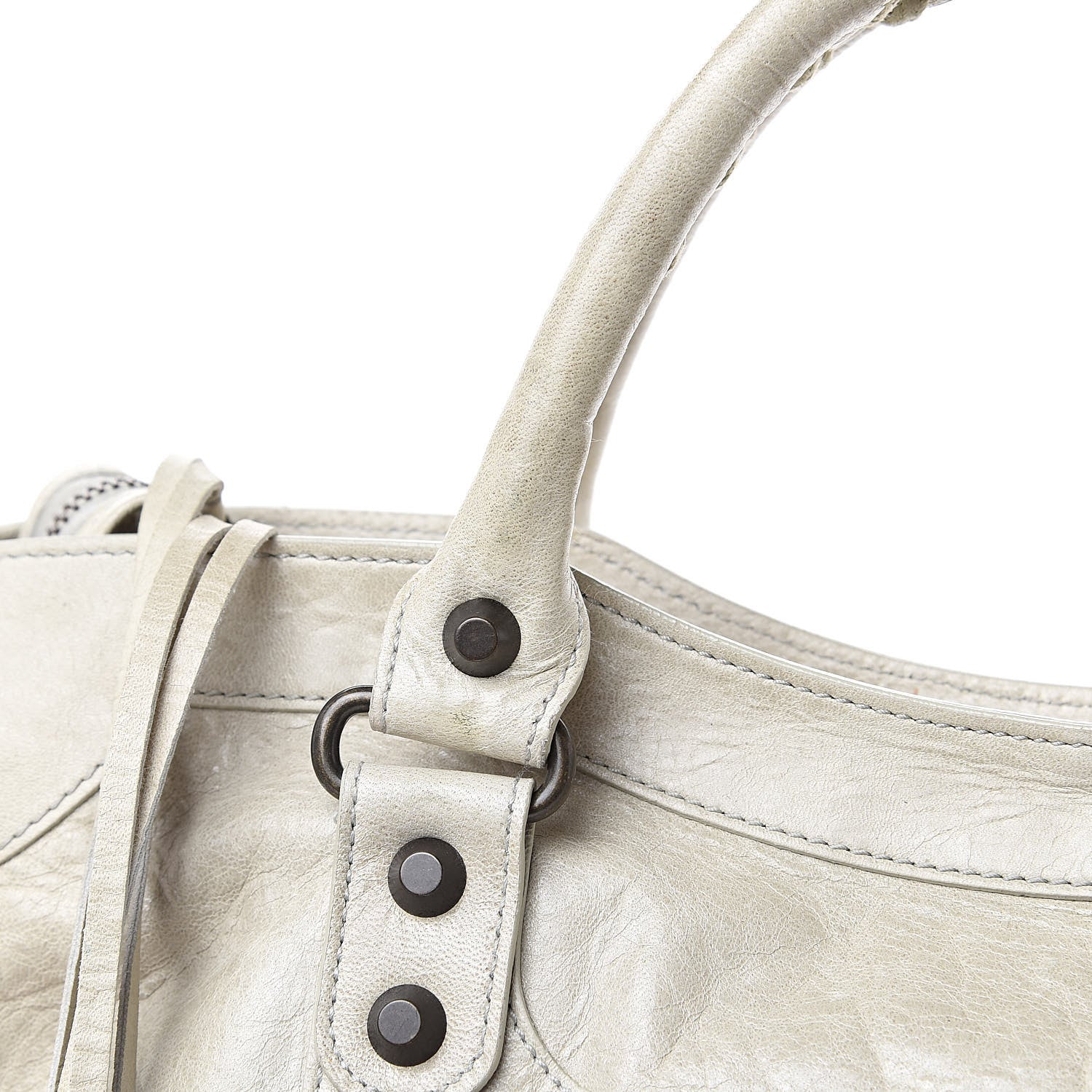 Balenciaga Agneau Classic Hardware City White 16 of 16