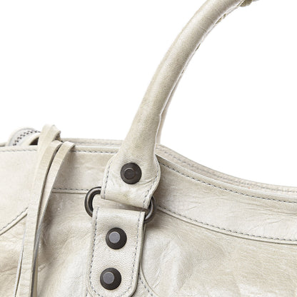 Balenciaga Agneau Classic Hardware City White 16 of 16