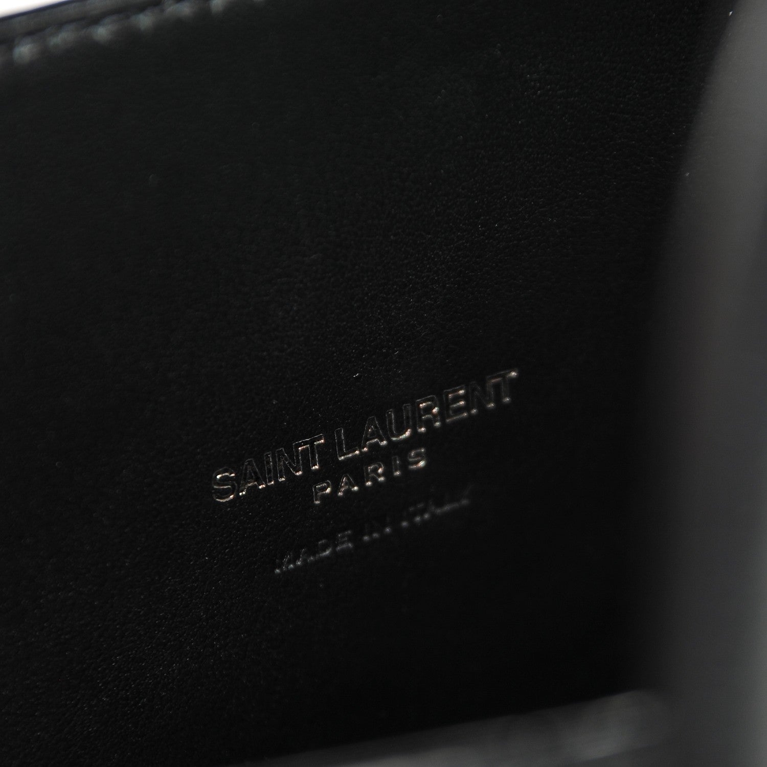 Saint Laurent Grained Calfskin Baby Sac De Jour Black 8 of 8