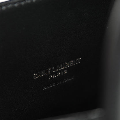 Saint Laurent Grained Calfskin Baby Sac De Jour Black 8 of 8