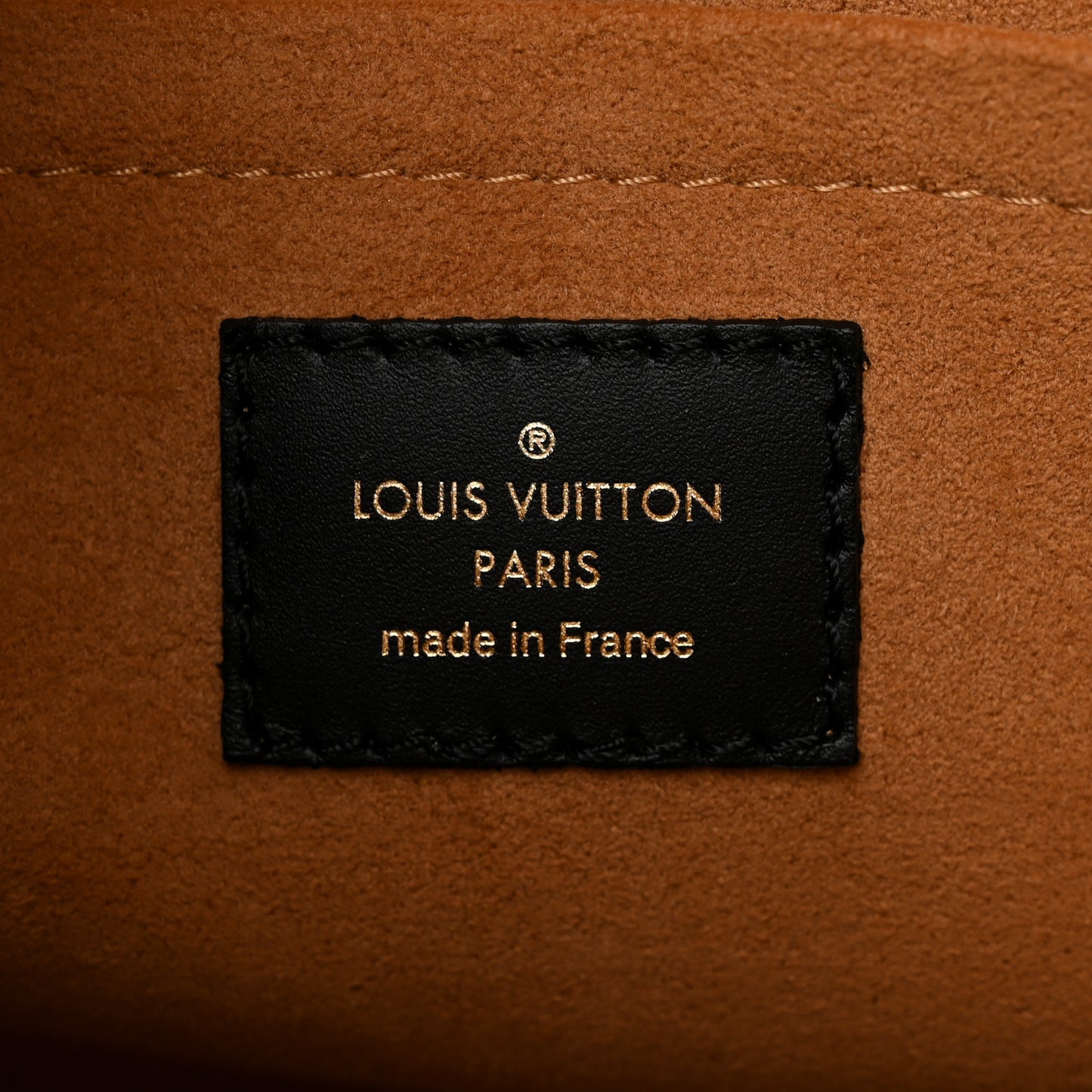 Calfskin Monogram On My Side Black
