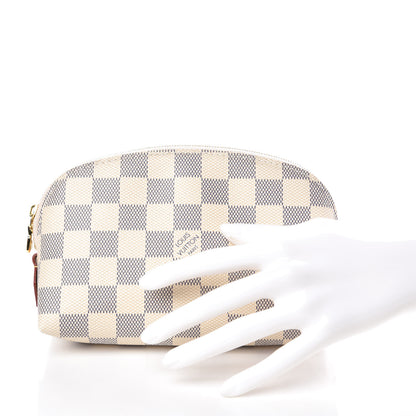Louis Vuitton Damier Azur Cosmetic Pouch 2 of 10