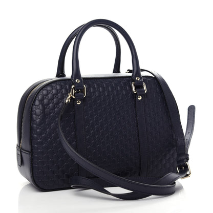 Gucci Microguccissima Medium Crossbody Bag Blue 3 of 10