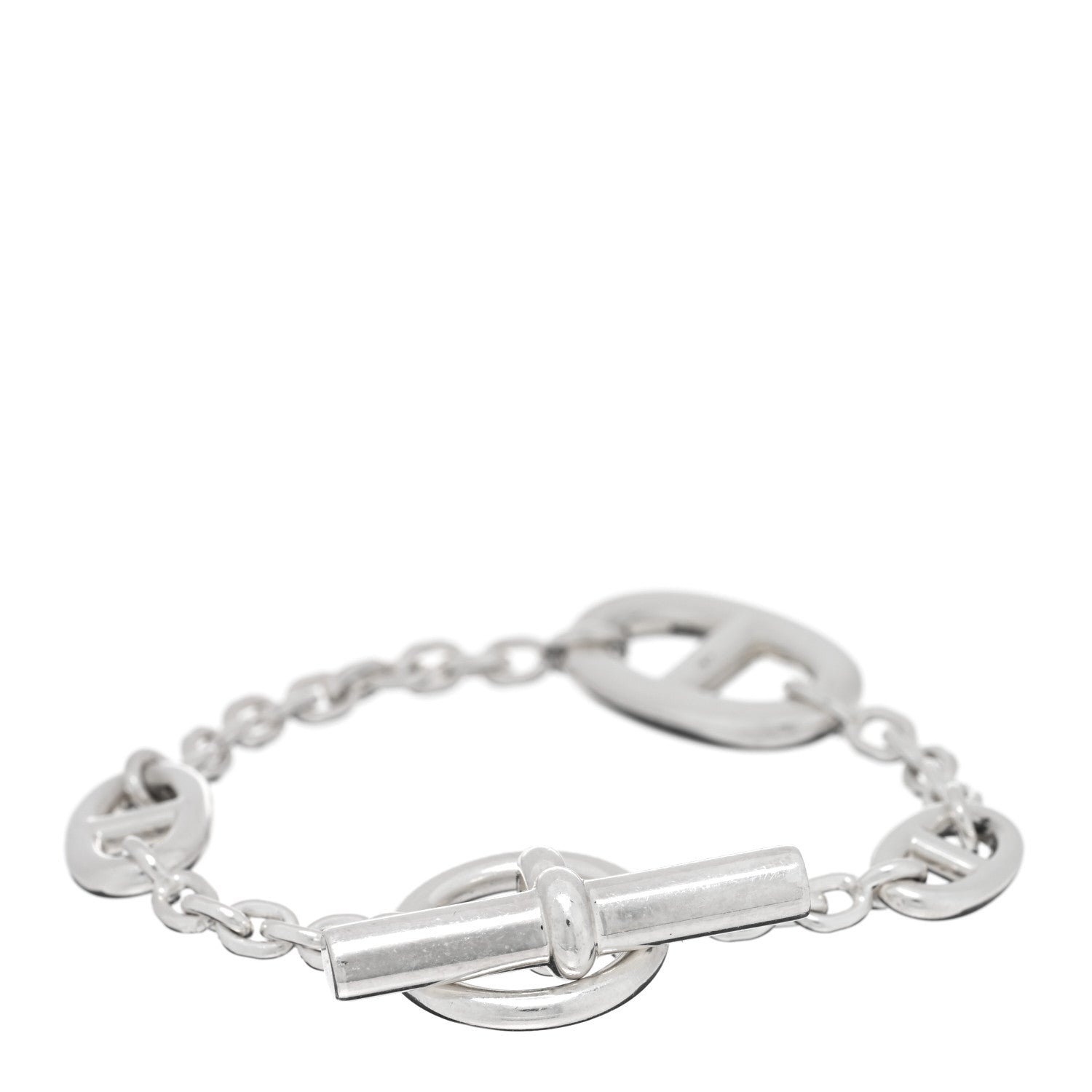 Hermes Sterling Silver Farandole Bracelet ST 2 of 3
