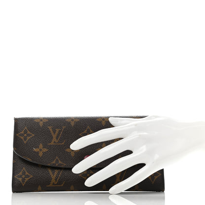 Louis Vuitton Monogram Emilie Wallet Fuchsia 2 of 17