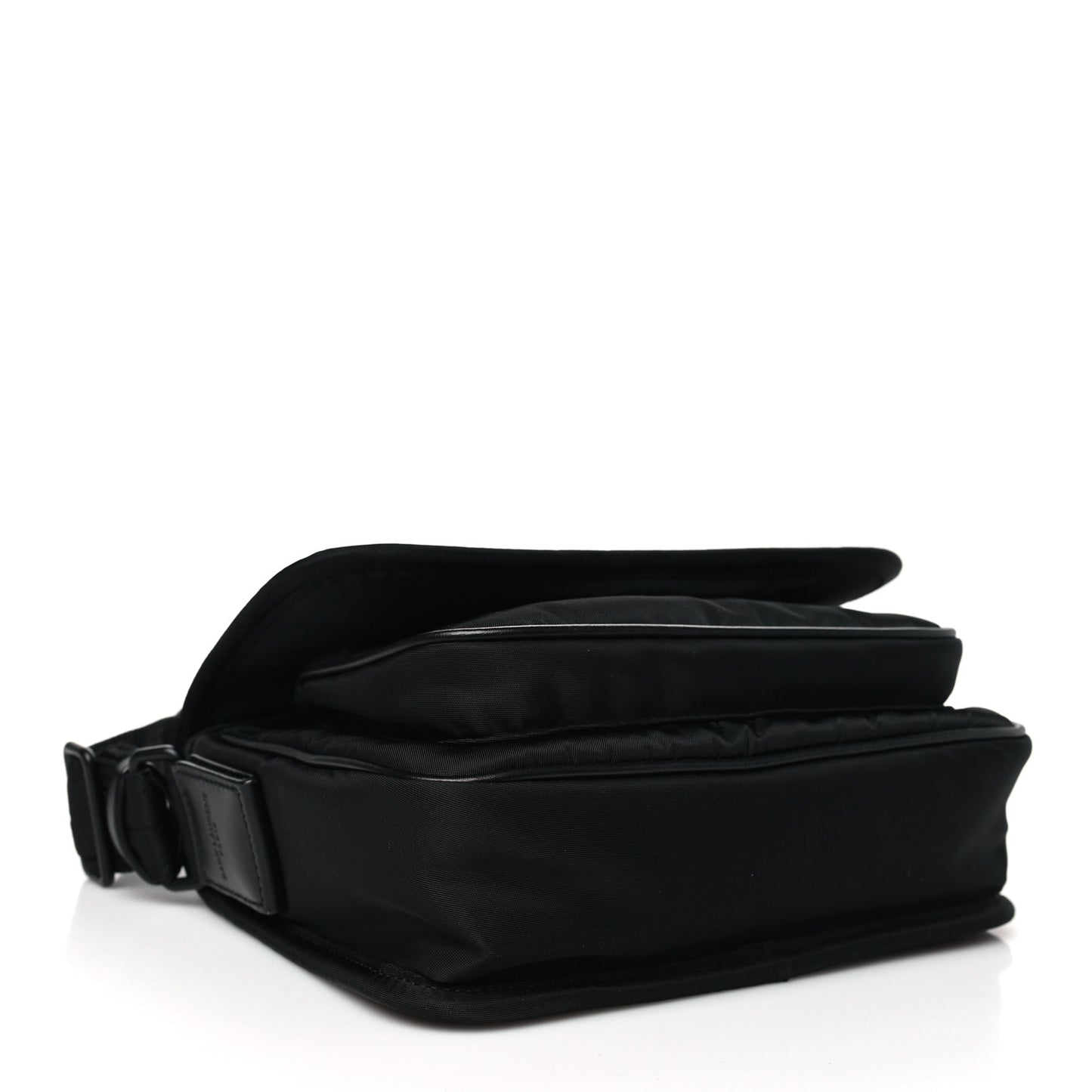 Econyl Nylon Small Niki Messenger Black