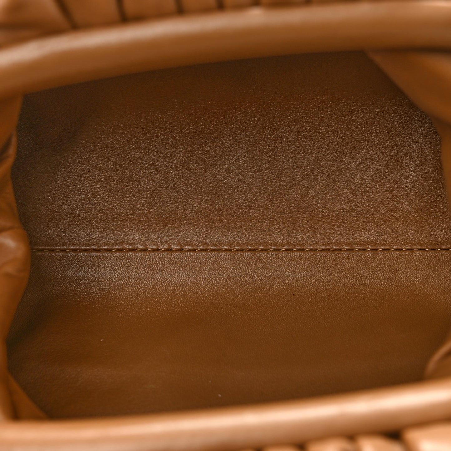 Butter Calfskin The Mini Pouch Camel