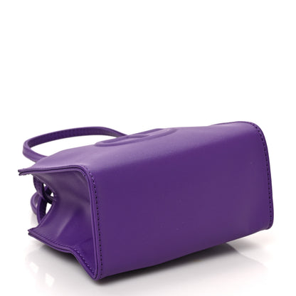 Telfar Vegan Leather Small Shopping Bag Grape 4 of 9