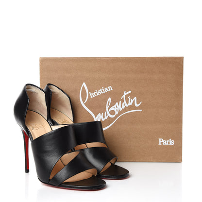 Christian Louboutin Nappa Martissimo 100 Sandals 37 Black 8 of 8