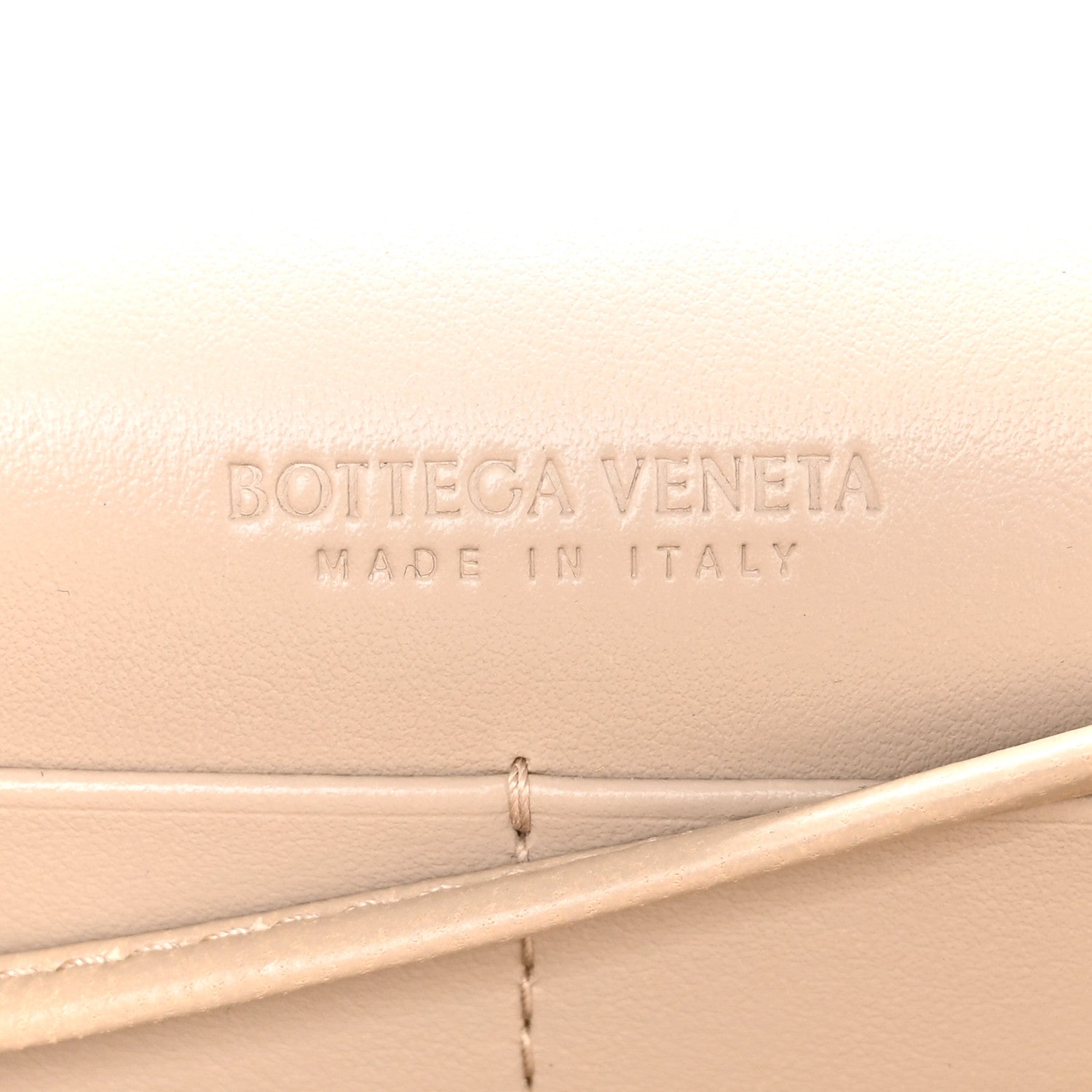 Bottega Veneta Nappa Intrecciato Andiamo Pouch On Strap Ecru 6 of 9