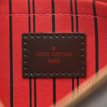 Louis Vuitton Damier Ebene Neverfull MM GM Pochette 6 of 9