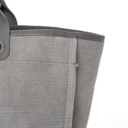 Chanel Canvas Large Deauville Tote Grey 16 of 18