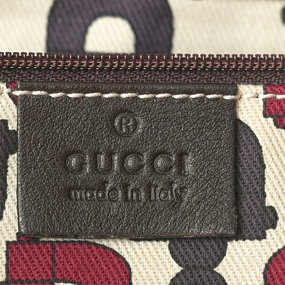 Gucci Guccissima Medium Abbey Shoulder Bag Chocolate 6 of 10