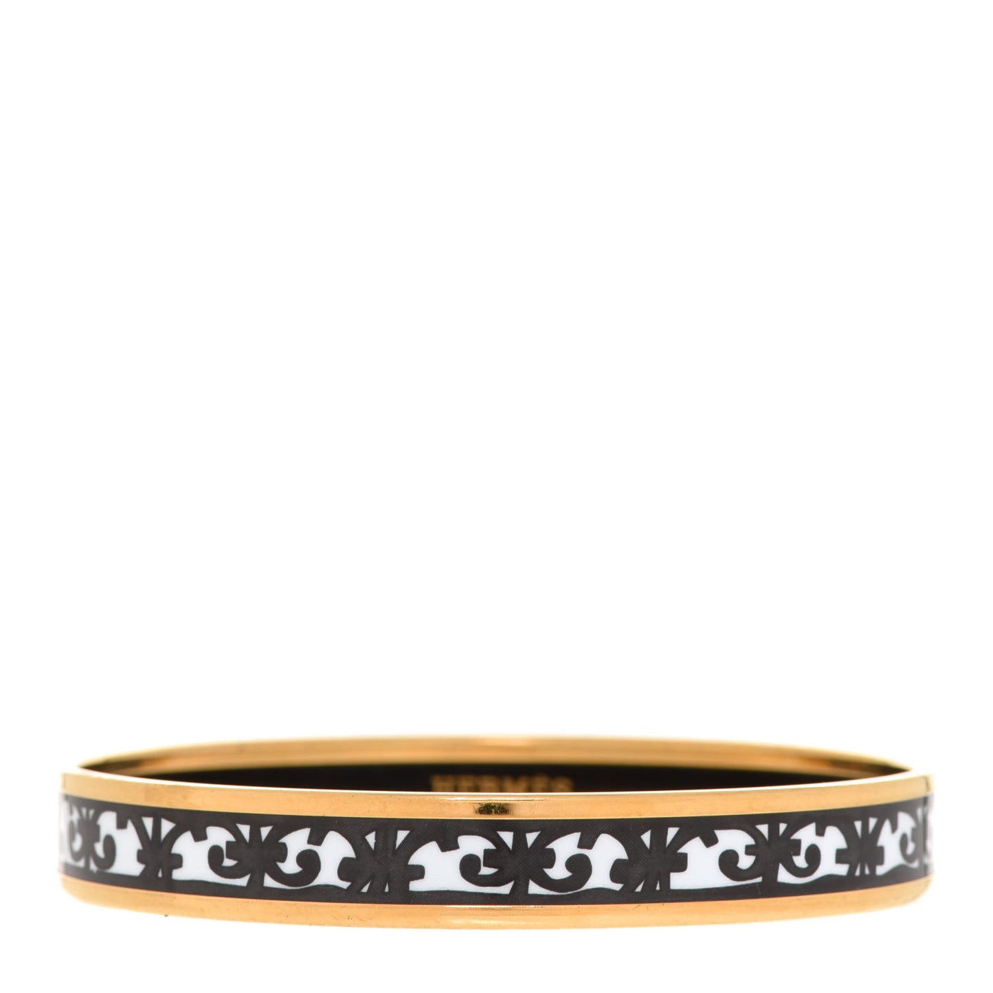 Enamel Printed Narrow Balcons Du Guadalquivir Bracelet 70 Black
