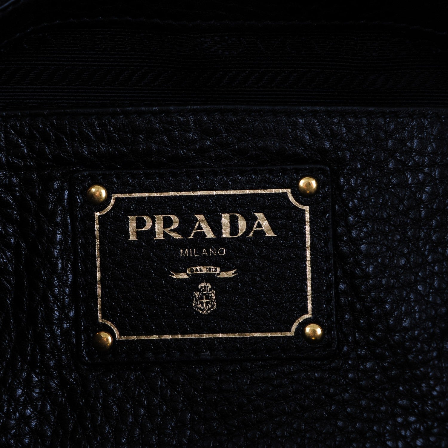 Prada Vitello Daino Shoulder Bag Nero Black 6 of 8
