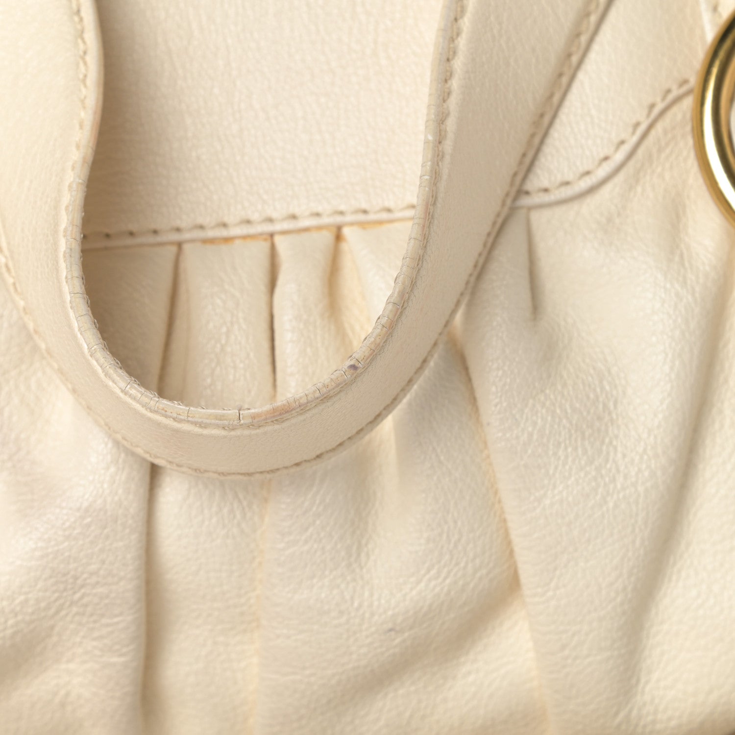 Marc Jacobs Calfskin Bal Harbour Satchel Eggshell 13 of 18