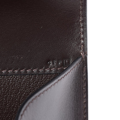 Hermes Box Medor 29 Clutch Chocolate 7 of 7