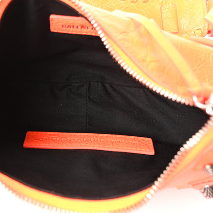 Balenciaga Agneau Arena Le Cagole Shoulder Bag XS Orange Orange 6 of 12