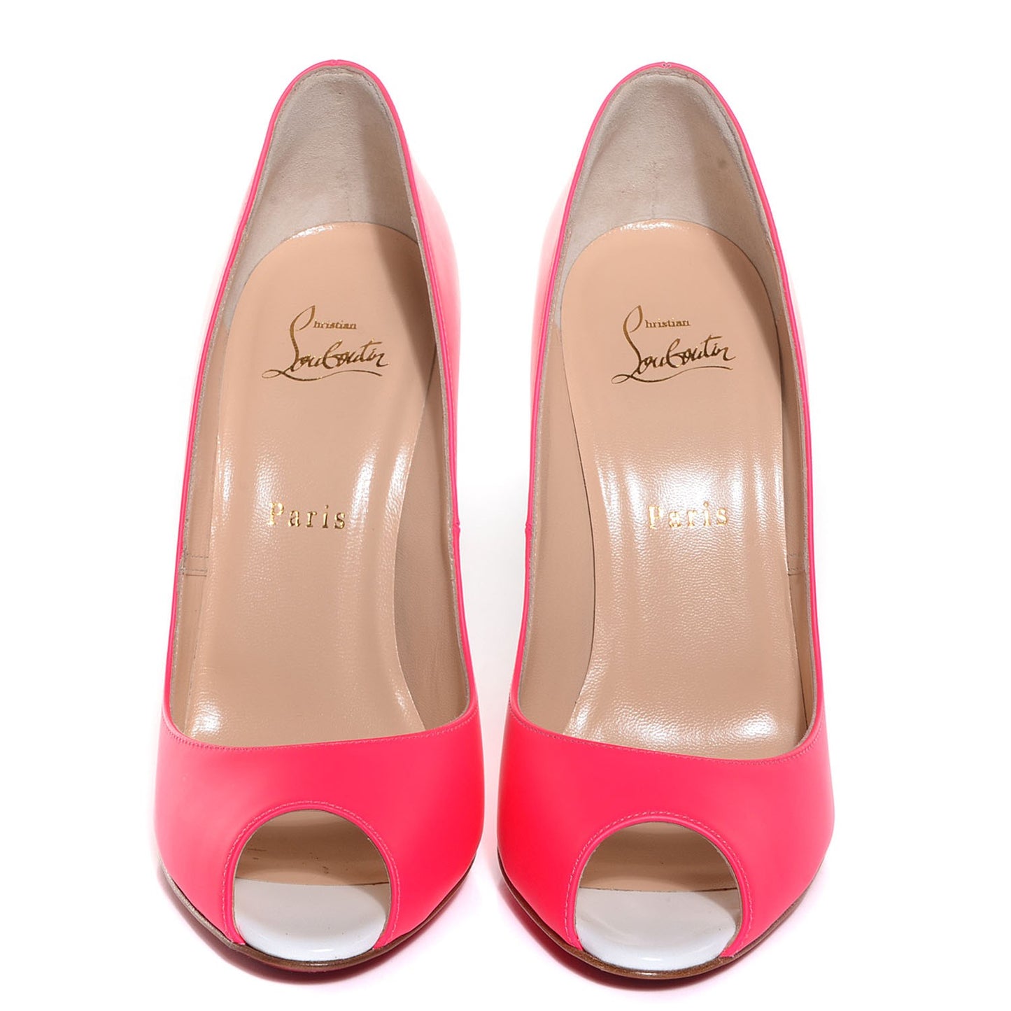 Jazz Calf Youpi 120 Pumps 39.5 Fuchsia White