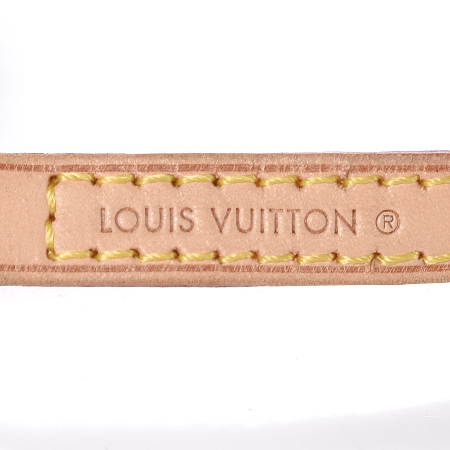 Louis Vuitton Vachetta 12mm Long Shoulder Strap VVN 4 of 4