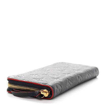 Louis Vuitton LOUIS VUITTON Empreinte Clemence Wallet Marine Rouge 4 of 6