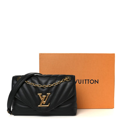 Louis Vuitton Calfskin LV New Wave Chain Bag Black 11 of 11