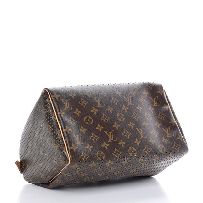 Louis Vuitton Monogram Perforated Speedy 30 Green 4 of 6