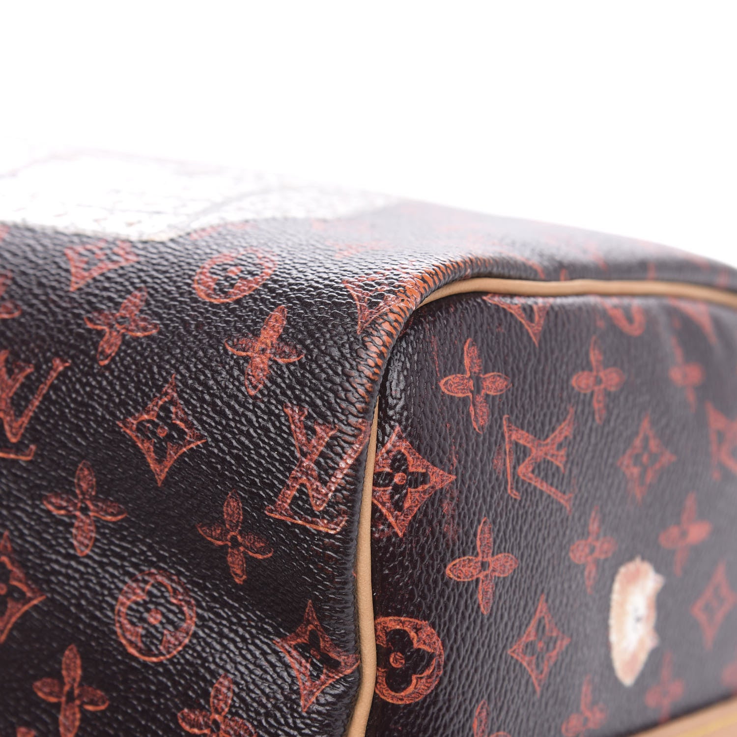 Louis Vuitton Catogram Speedy Bandouliere 30 Marron 9 of 17
