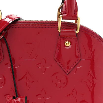 Louis Vuitton Vernis Alma BB Pomme D'Amour 7 of 14