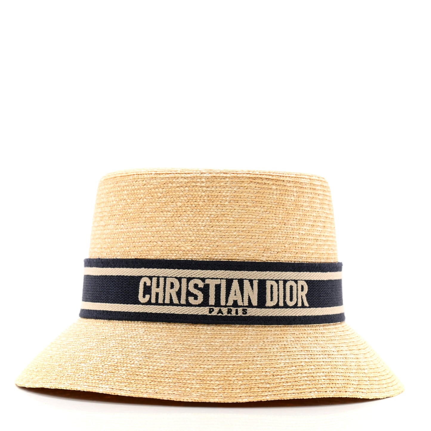 Straw Bucket Hat 57 Natural