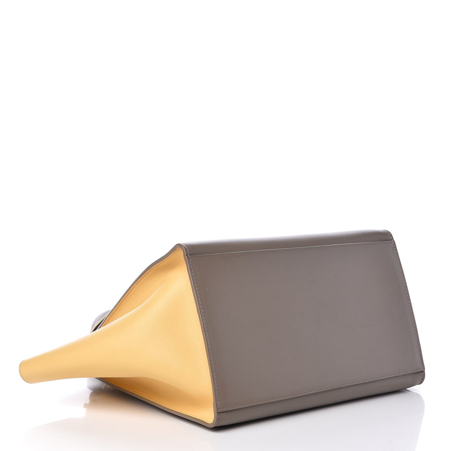 Smooth Calfskin Medium Tri-Color Trapeze Butter