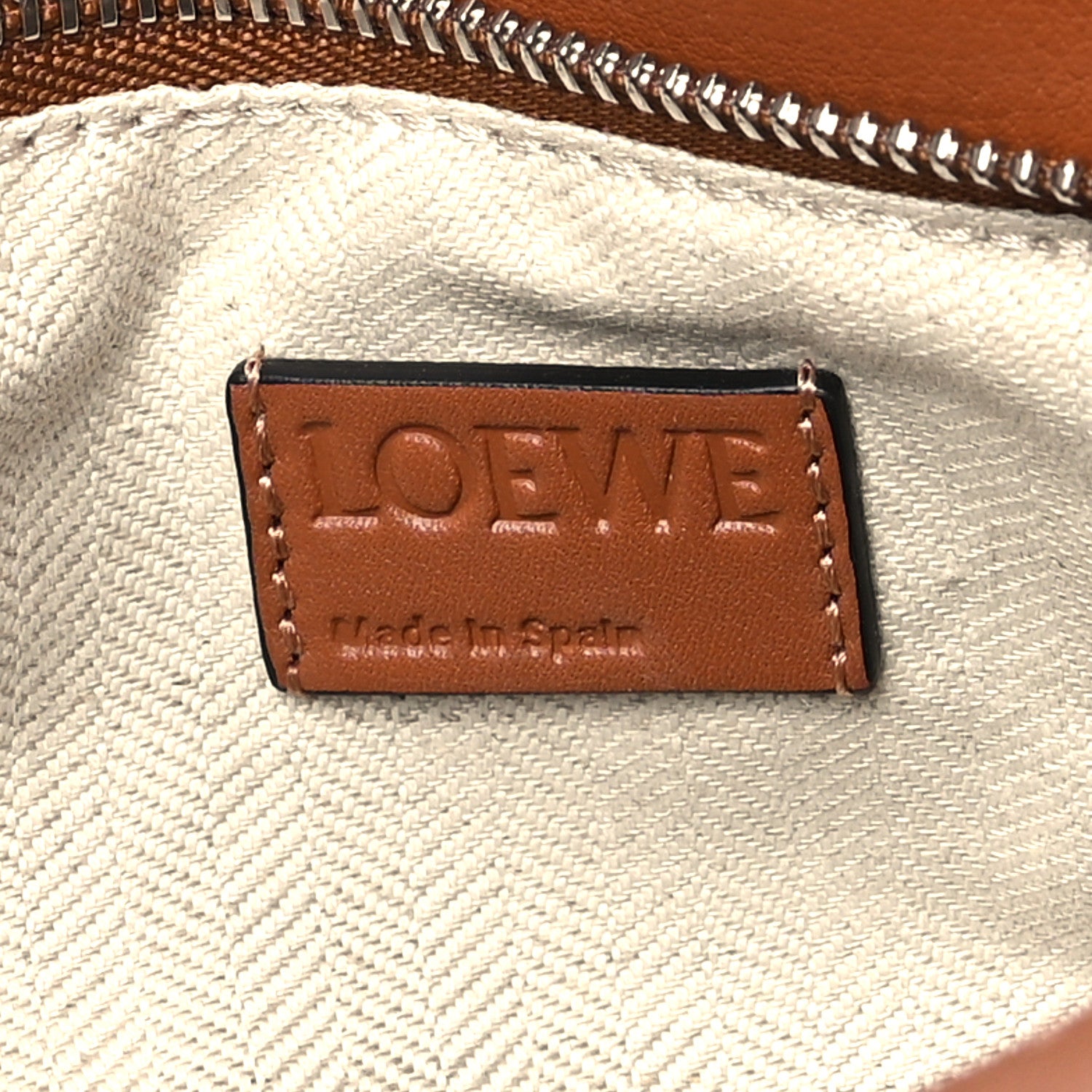 Loewe Calfskin Small Puzzle Bag Tan 6 of 9