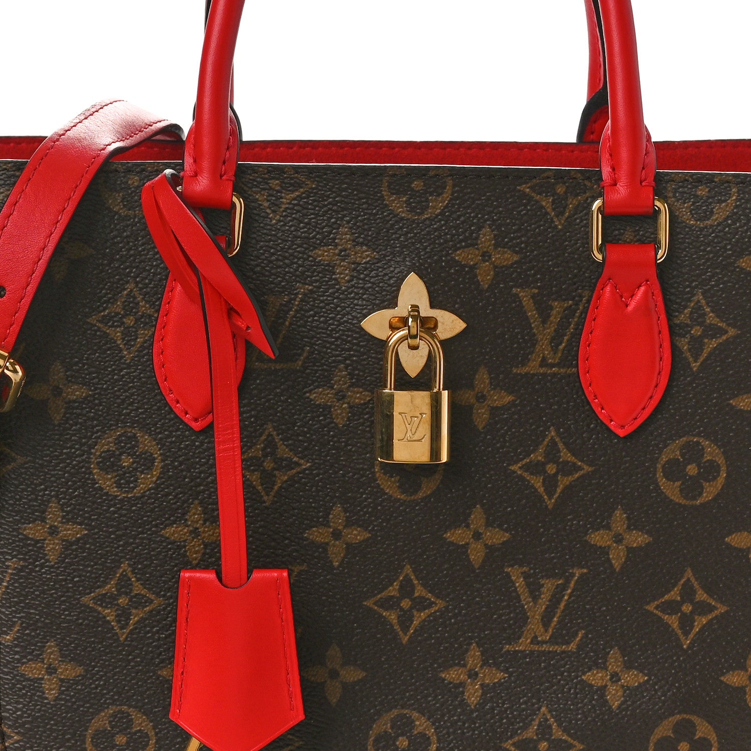 Louis Vuitton Monogram Flower Tote Coquelicot 7 of 11