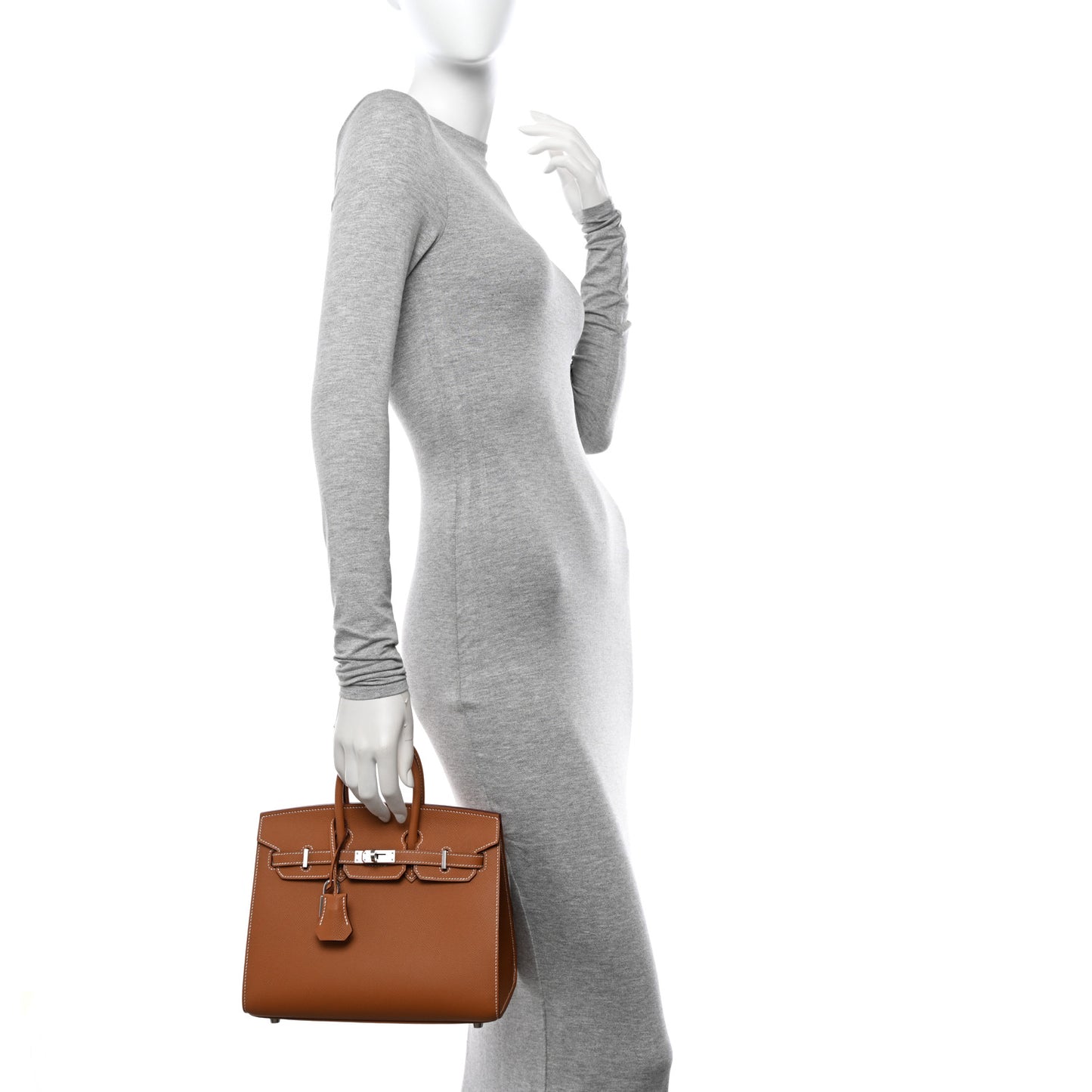 Epsom Birkin Sellier 25 Gold