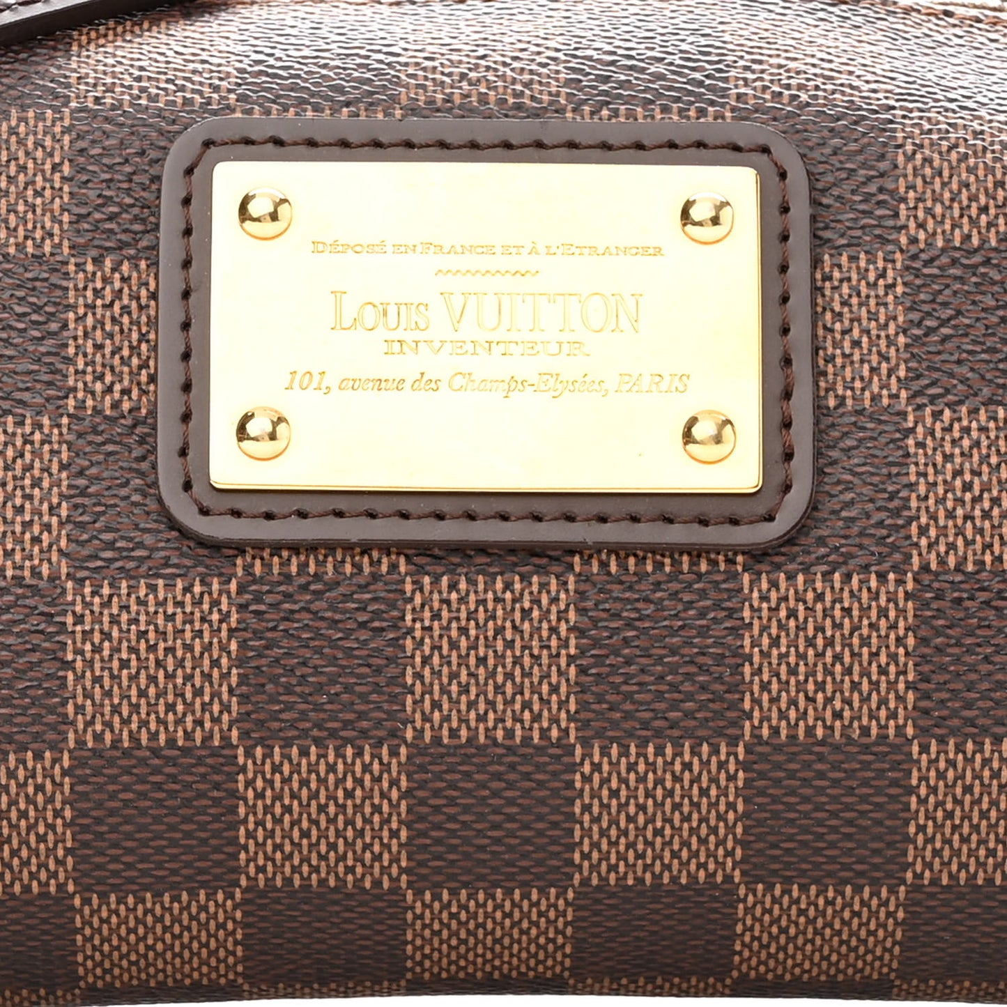 Damier Ebene Eva Clutch