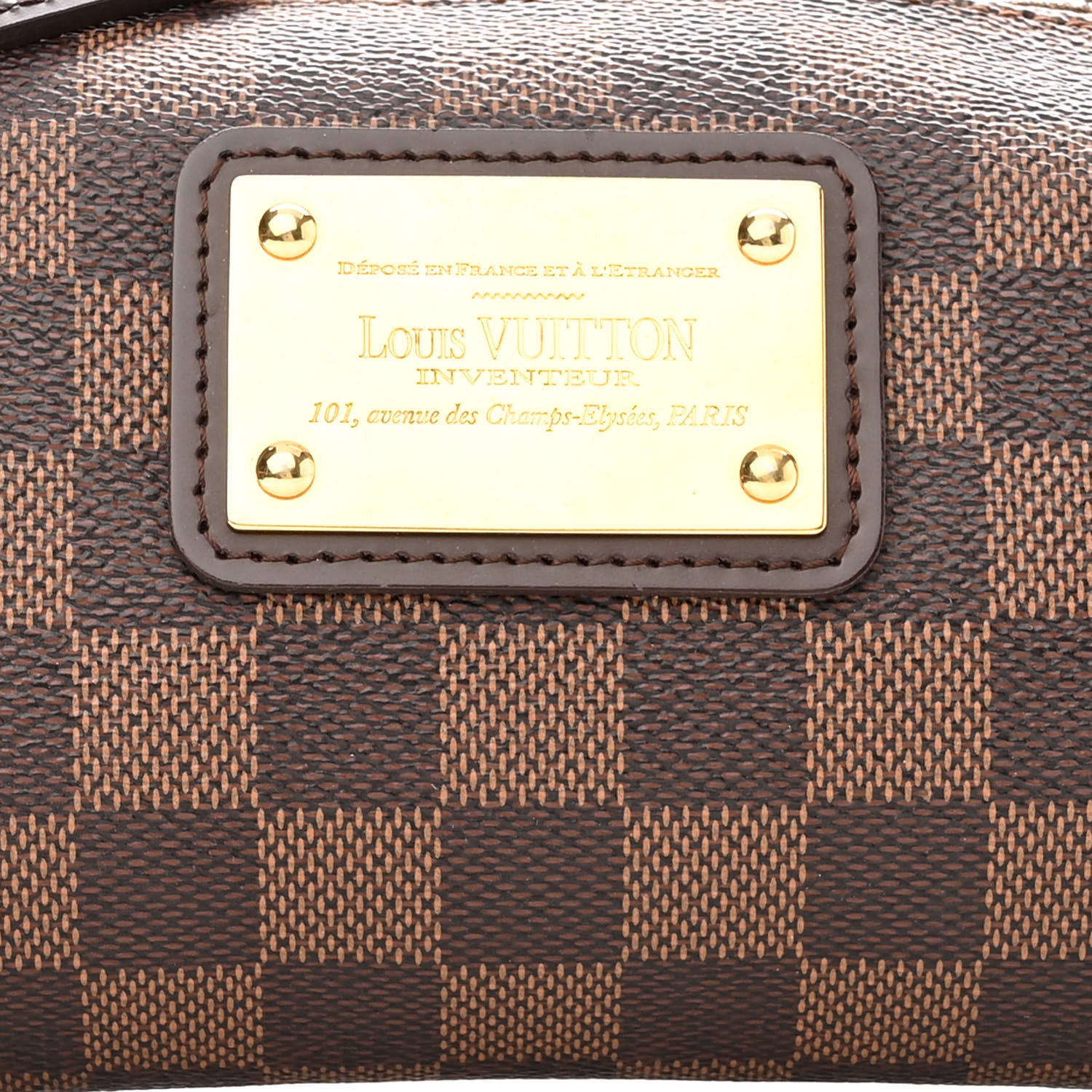 Louis Vuitton Damier Ebene Eva Clutch 8 of 11