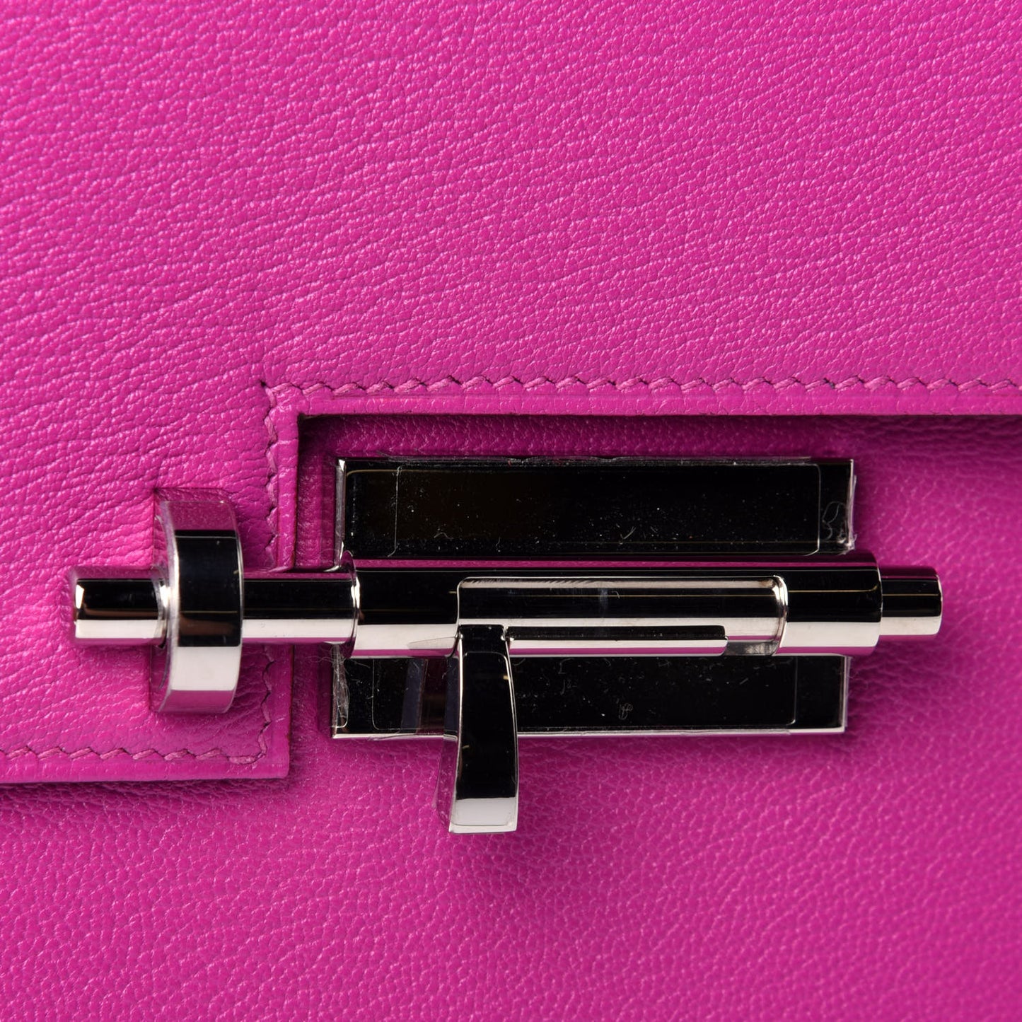 Chevre Mysore Verrou Clutch Magnolia