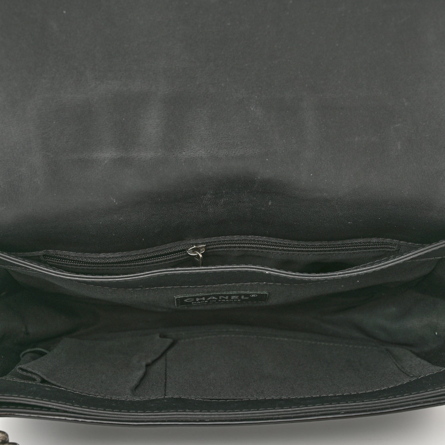 Chanel Patent New Medium Boy Reverso Flap Black 5 of 10