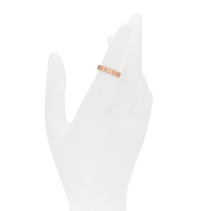 Cartier 18K Pink Gold 3.5mm LOVE Wedding Band Ring 49 5 2 of 5